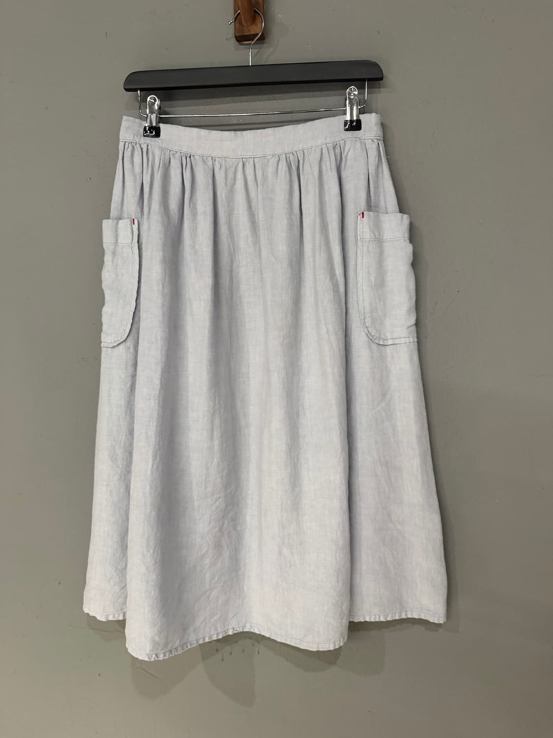 sky blue pocket detail skirt 상품이미지5