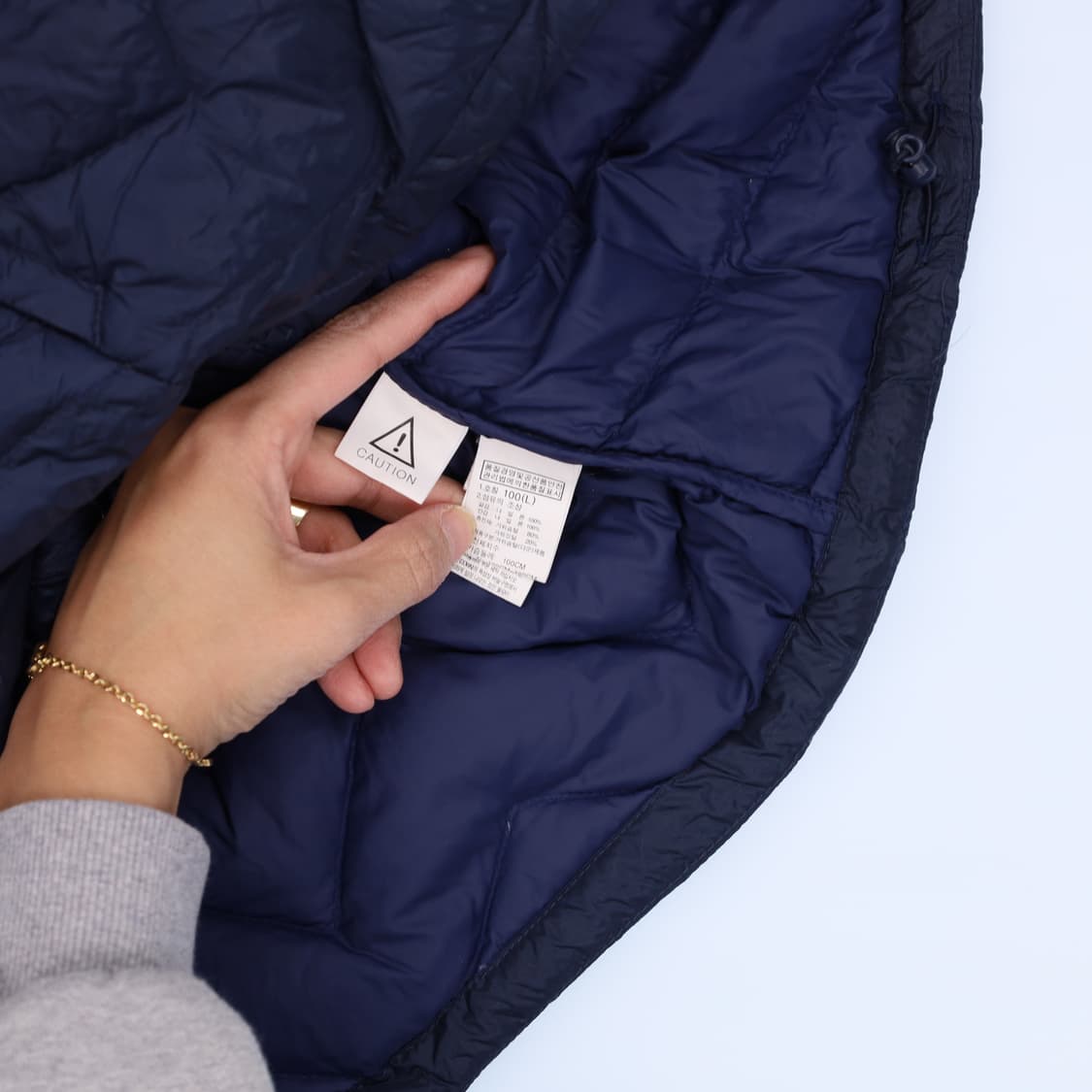 [100] 노스페이스 구스다운 경량패딩 1107HR3 상품이미지5