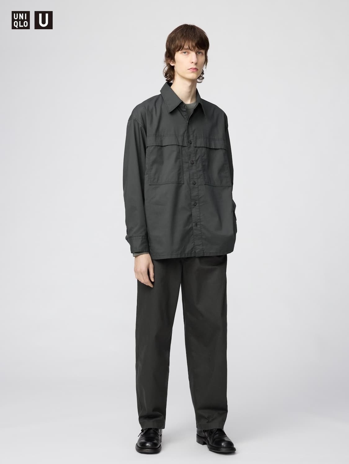 유니클로u 와이드핏 치노 팬츠 3종 / 85 상품이미지3