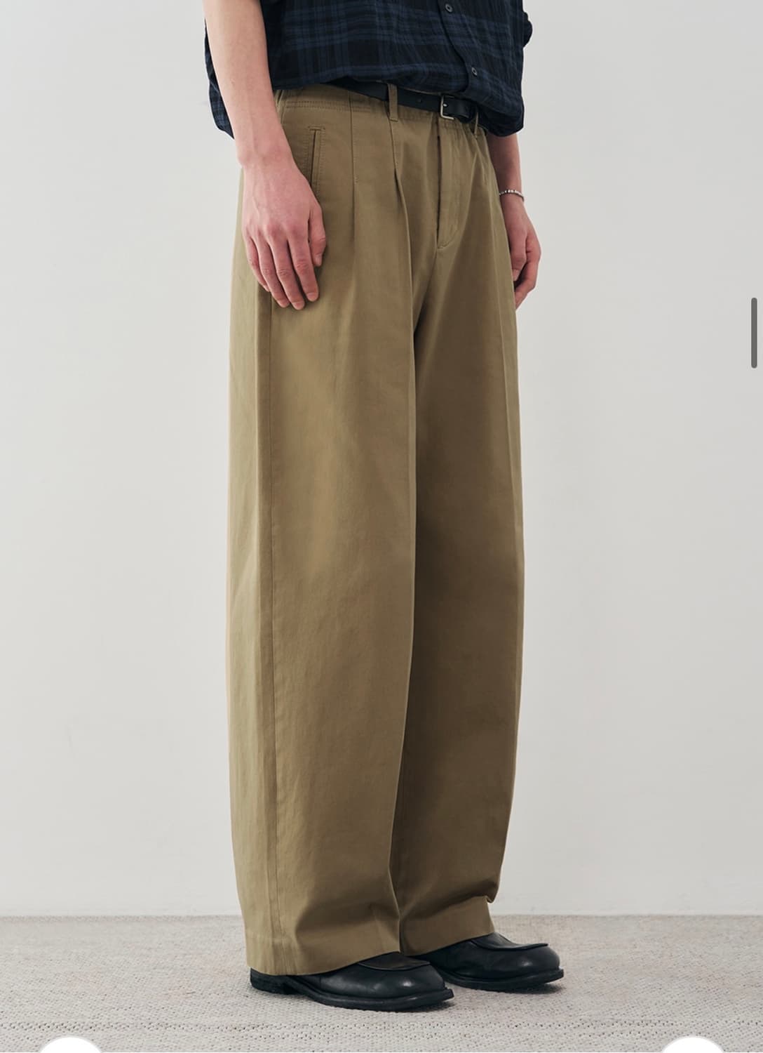 (M) 드로우핏 아크 세미 벌룬 치노 팬츠 [BEIGE] 판매 상품이미지6