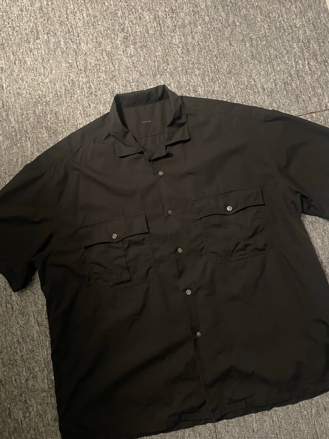 포터클래식 케루악 반팔 셔츠 블랙 [XL] 상품이미지1