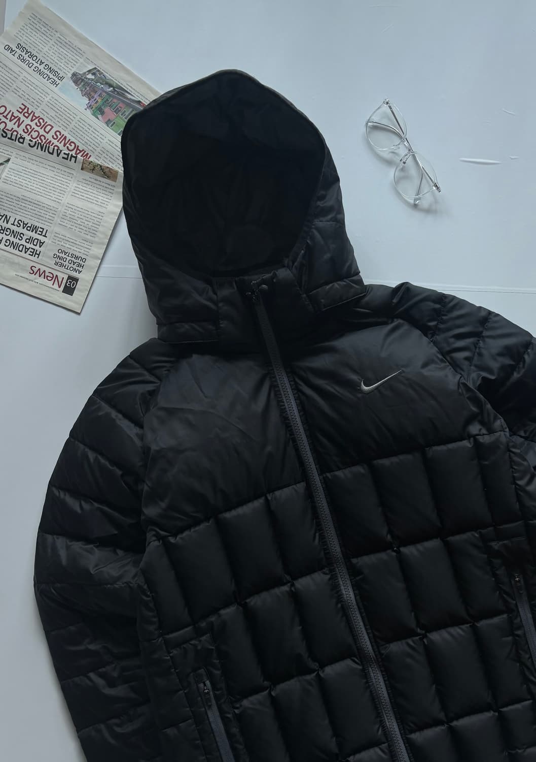 Nike 나이키 투웨이 덕다운 블랙 패딩 상품이미지1