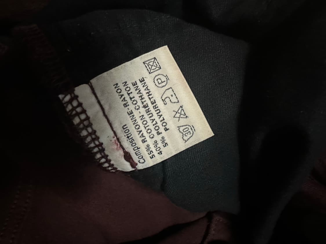 디올옴므 슈퍼슬랜더 버건디 상품이미지3