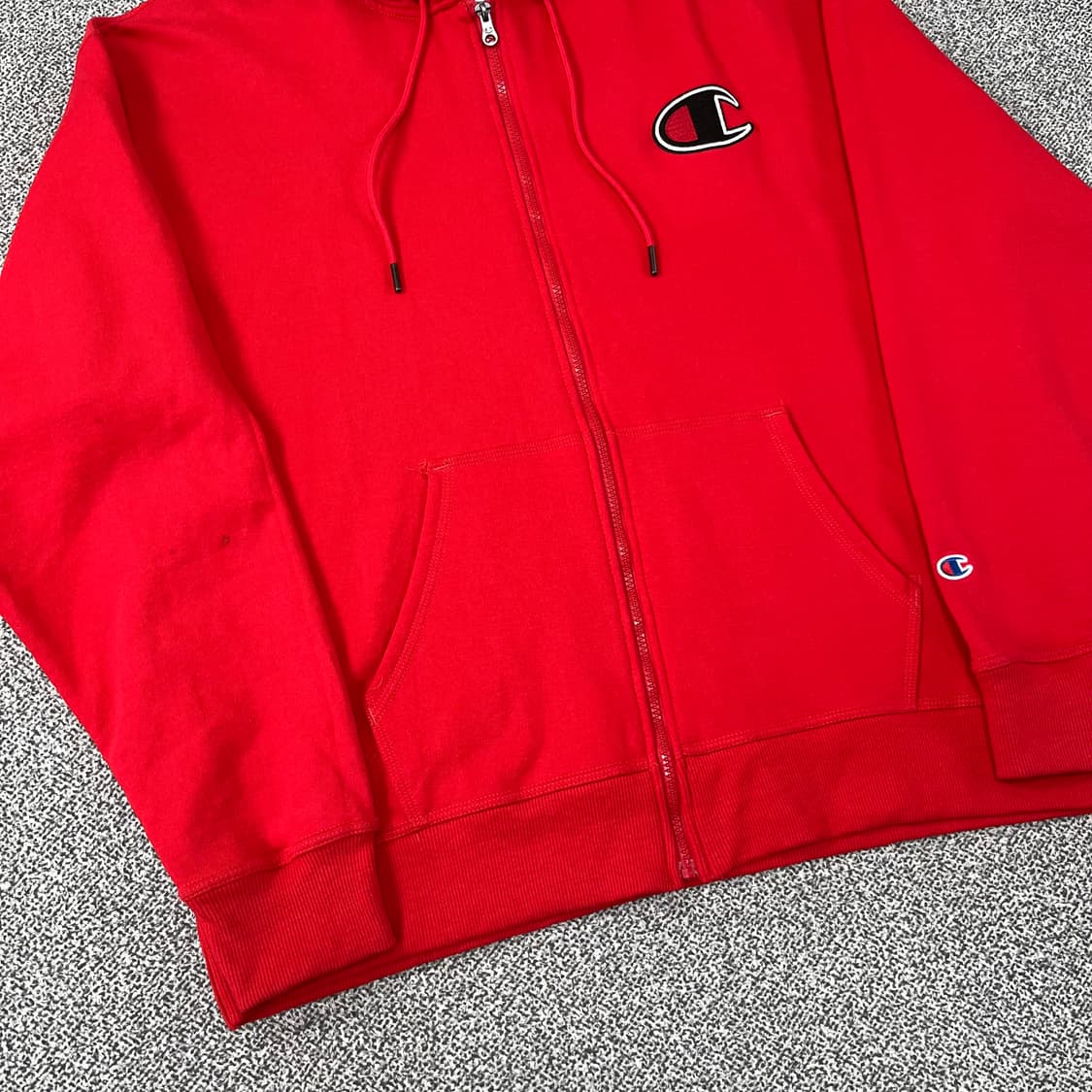 <챔피온 빅 로고 오버핏 후드집업> No.1369 상품이미지6