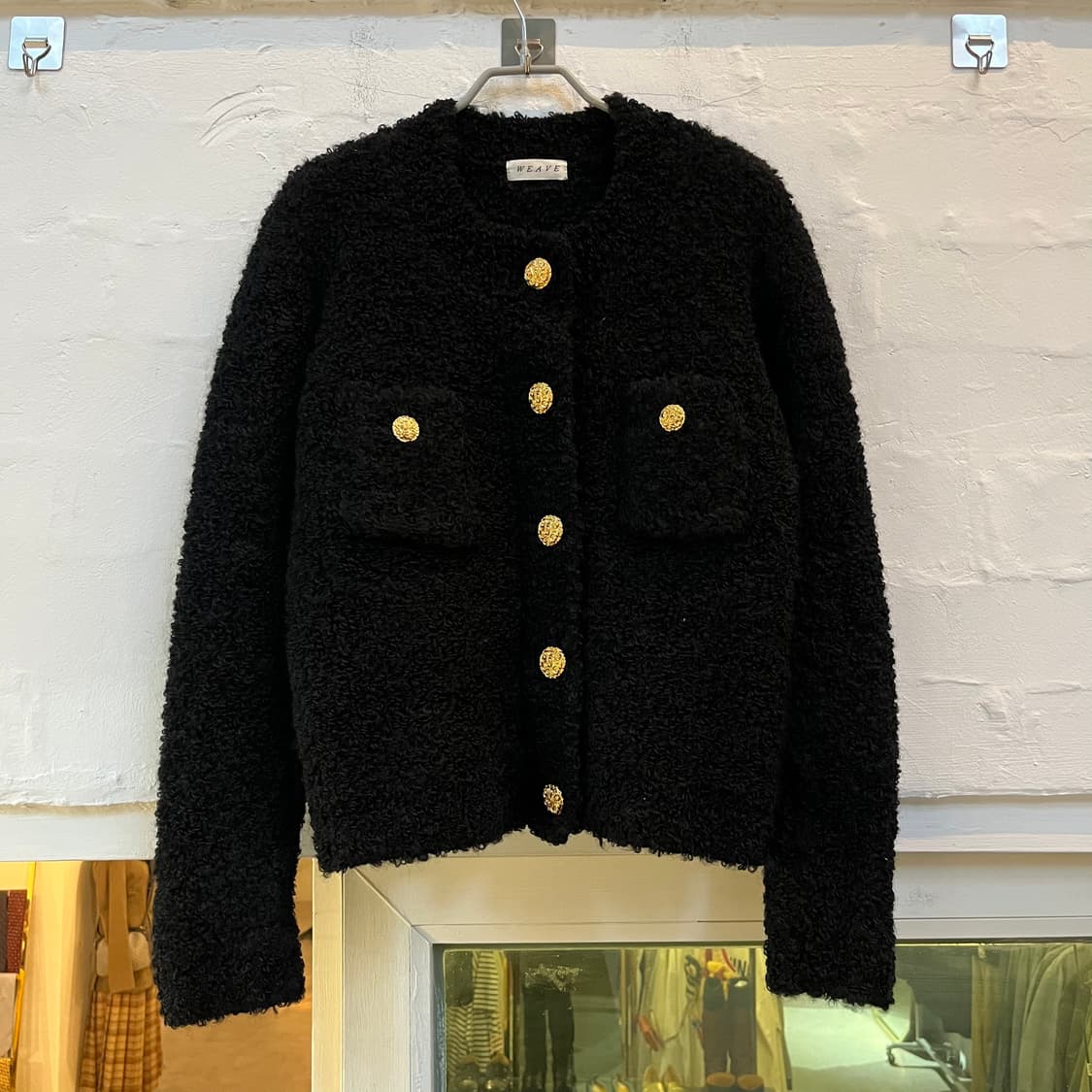 Weave 울 혼방 트위드 자켓 상품이미지1