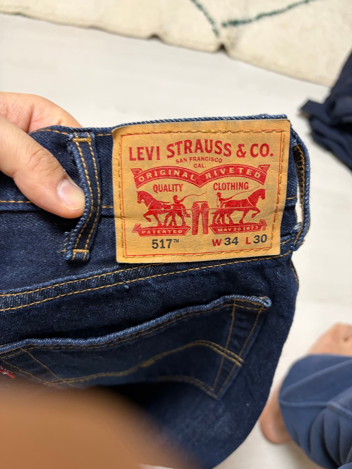 리바이스 517(현행) 34/30 상품이미지1