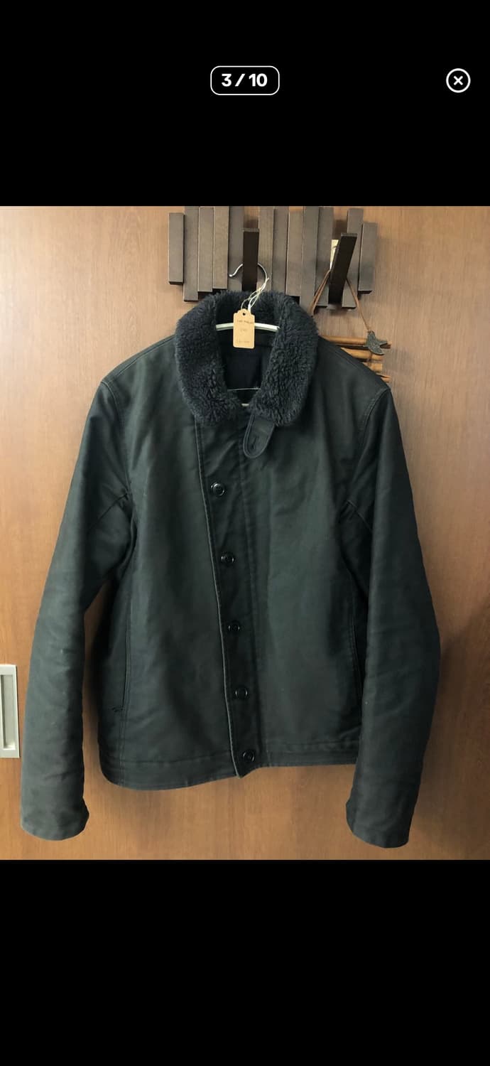 라드 뮤지션 퍼 자켓 44 블랙 판매 상품이미지2