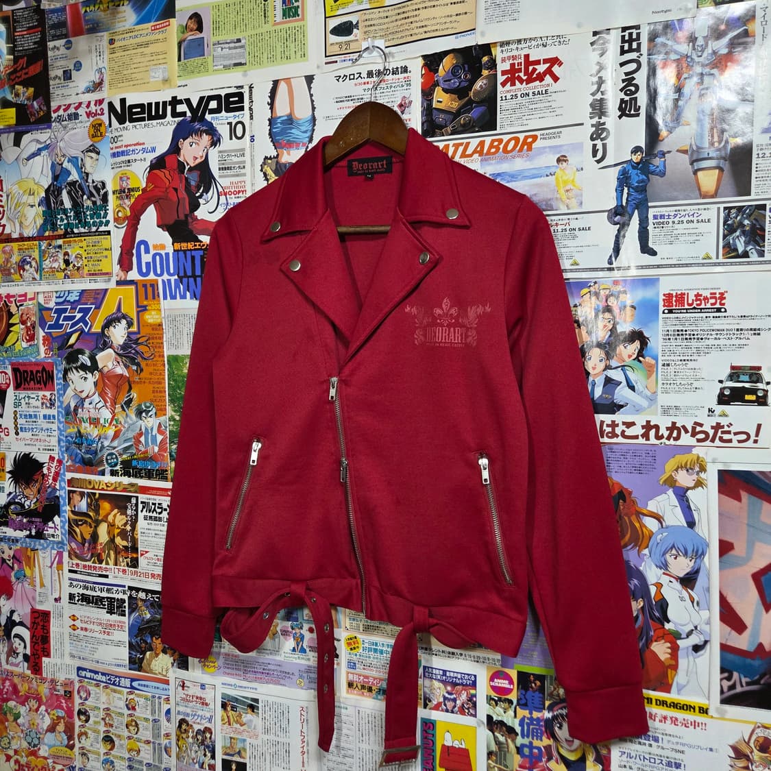 JPN 디오라토 펑크 스컬 투지퍼 라이더 자켓 상품이미지3