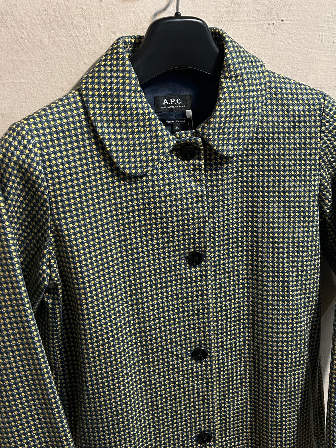 아페쎄 플라워 패턴 코트 상품이미지5