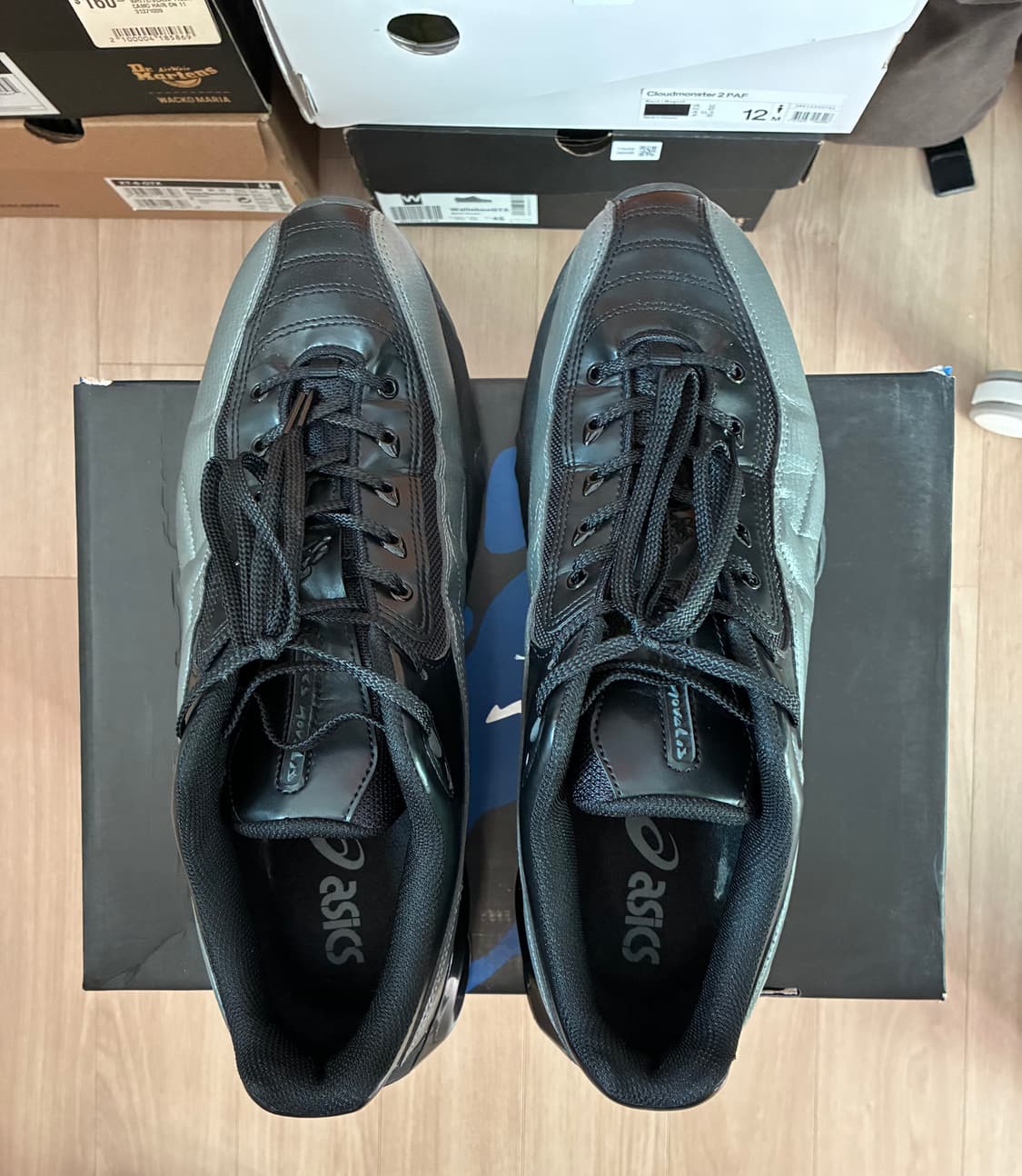 키코X아식스 노발리스 젤 테레모아 옵시디언 블랙 스모크 쉐도우 상품이미지1