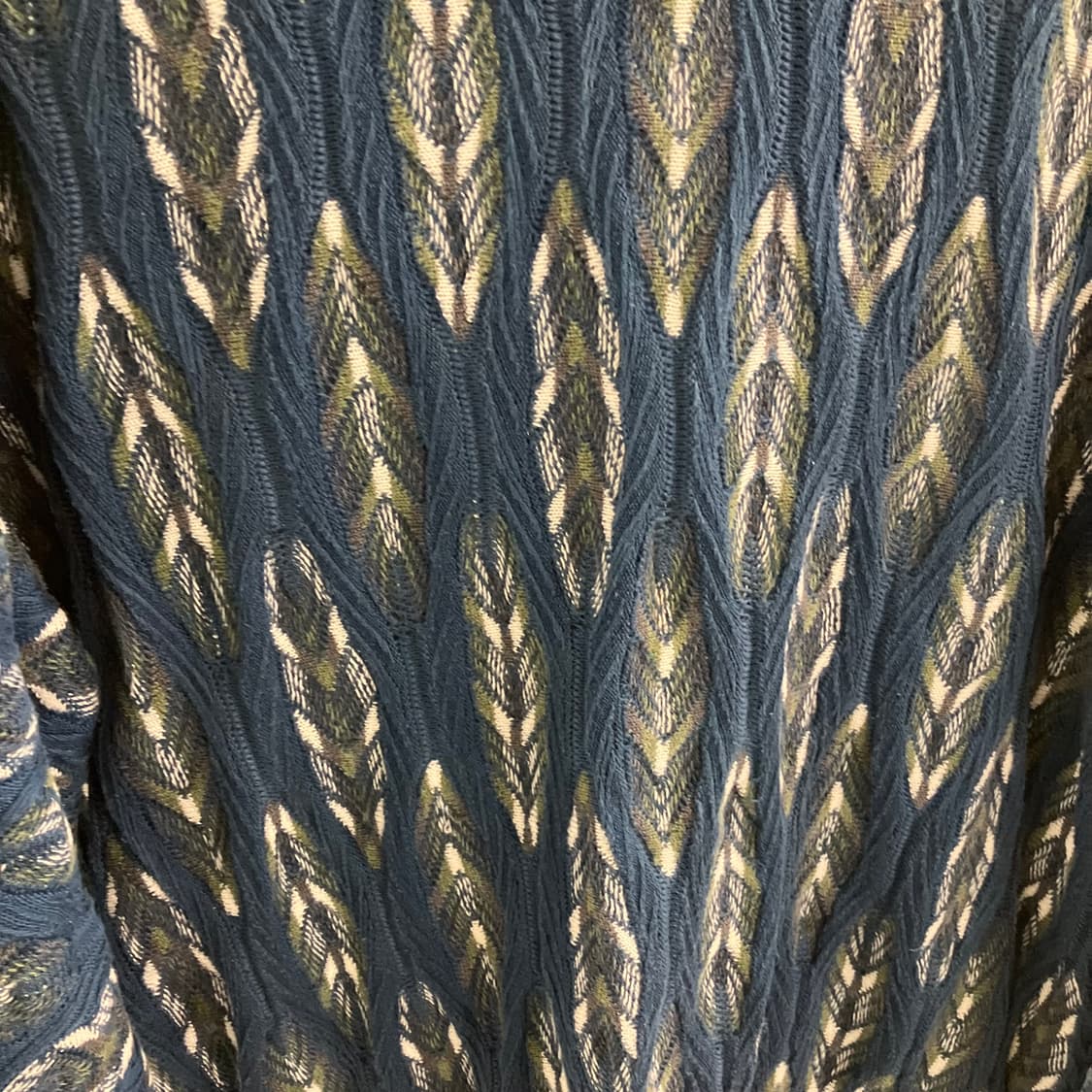 COOGI 쿠지 3D 케이블 니트 스웨터 S 상품이미지3