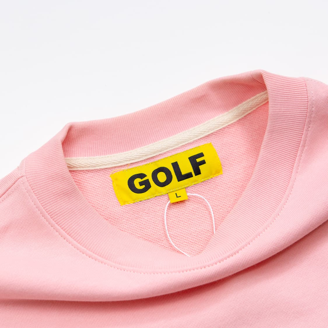 골프왕 골프 미니 로고 스웻셔츠 핑크 상품이미지4