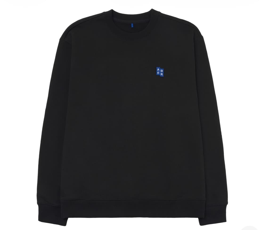 (새상품/XL)아더에러 테트리스 맨투맨 블랙 상품이미지1