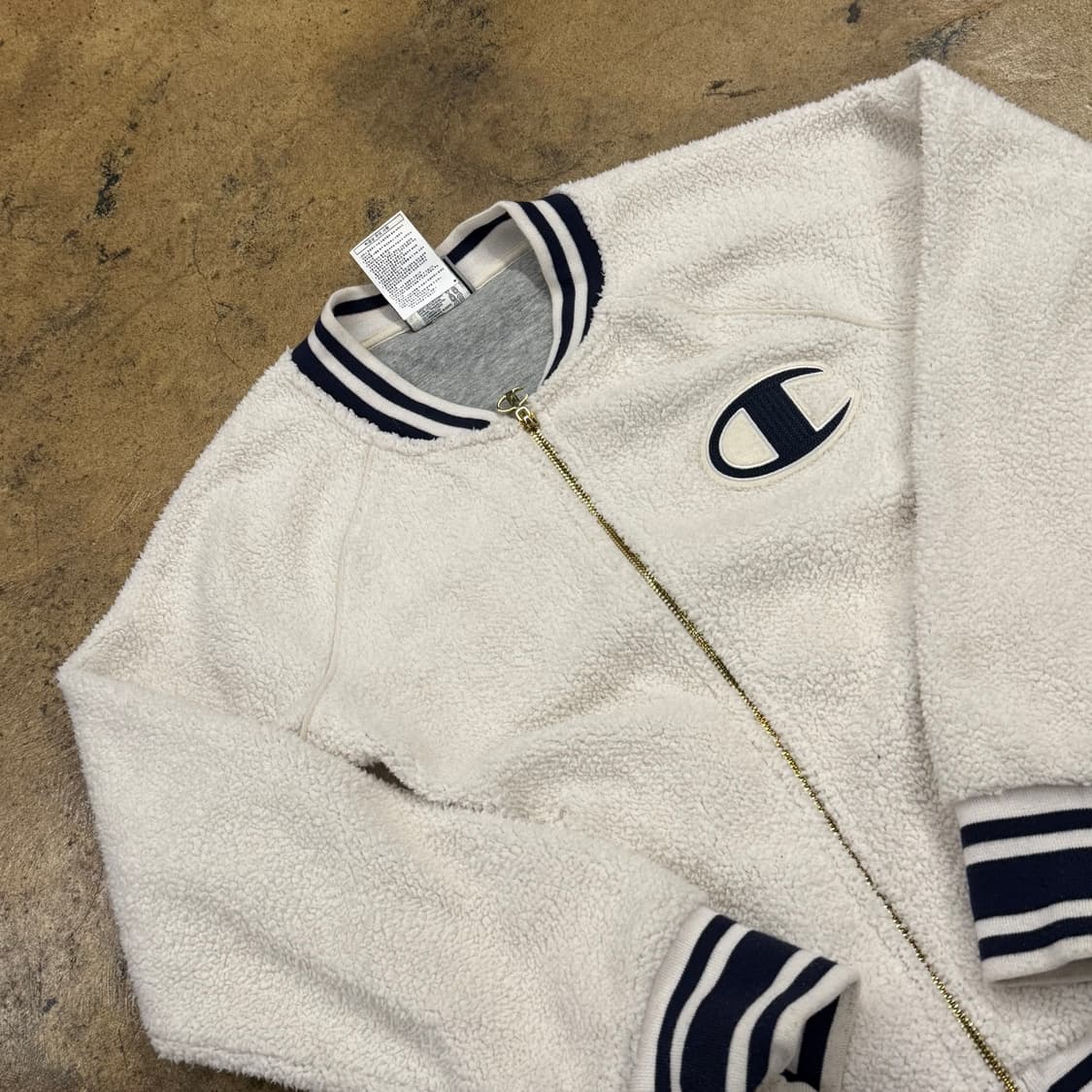 챔피온 양털 후리스 후드집업 상품이미지1