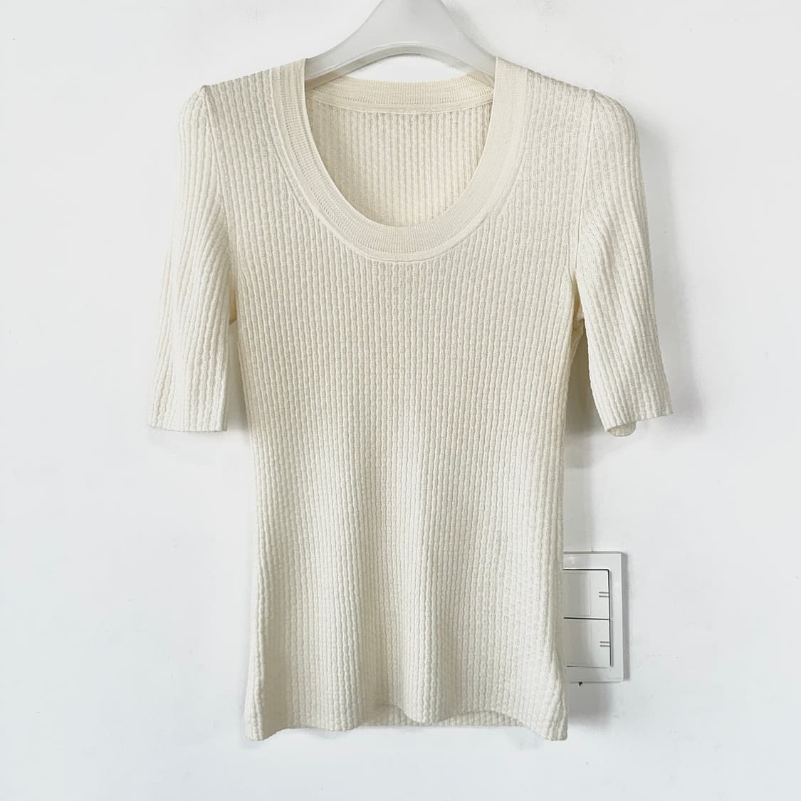 띠어리 리갈 울 반팔 풀오버 상품이미지2