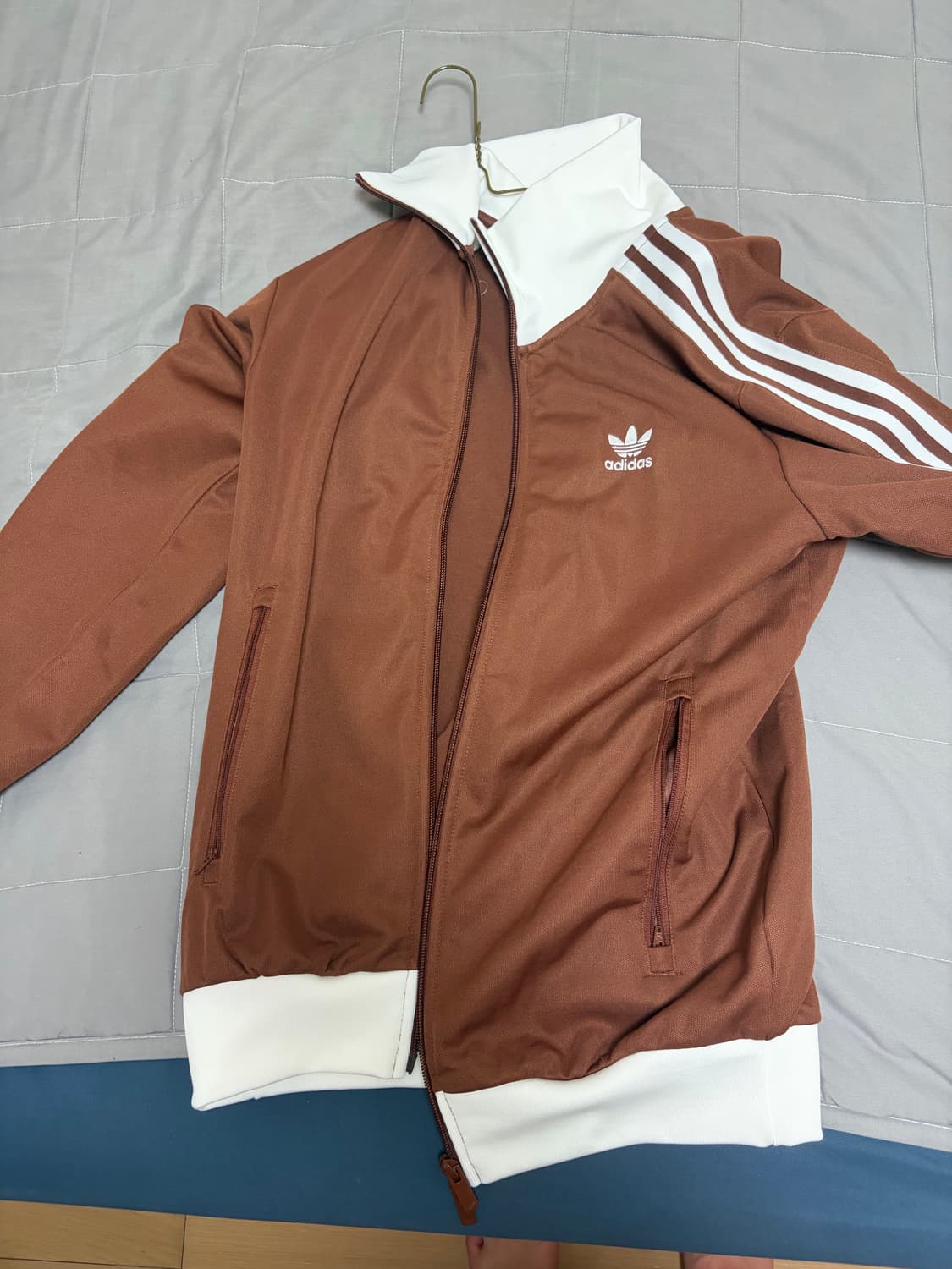 아디다스 베켄바우어 클래식 트랙탑 브라운 상품이미지2