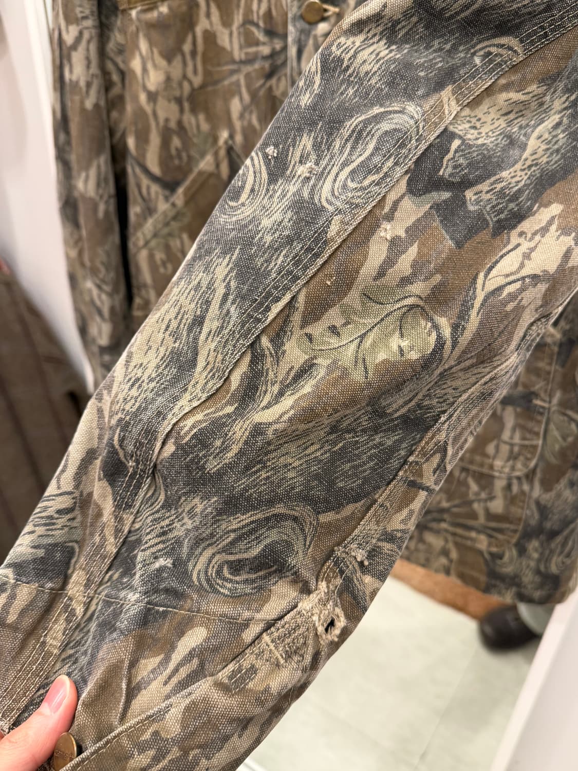 Carhartt 칼하트 리얼트리 카모 헌팅 자켓 상품이미지7