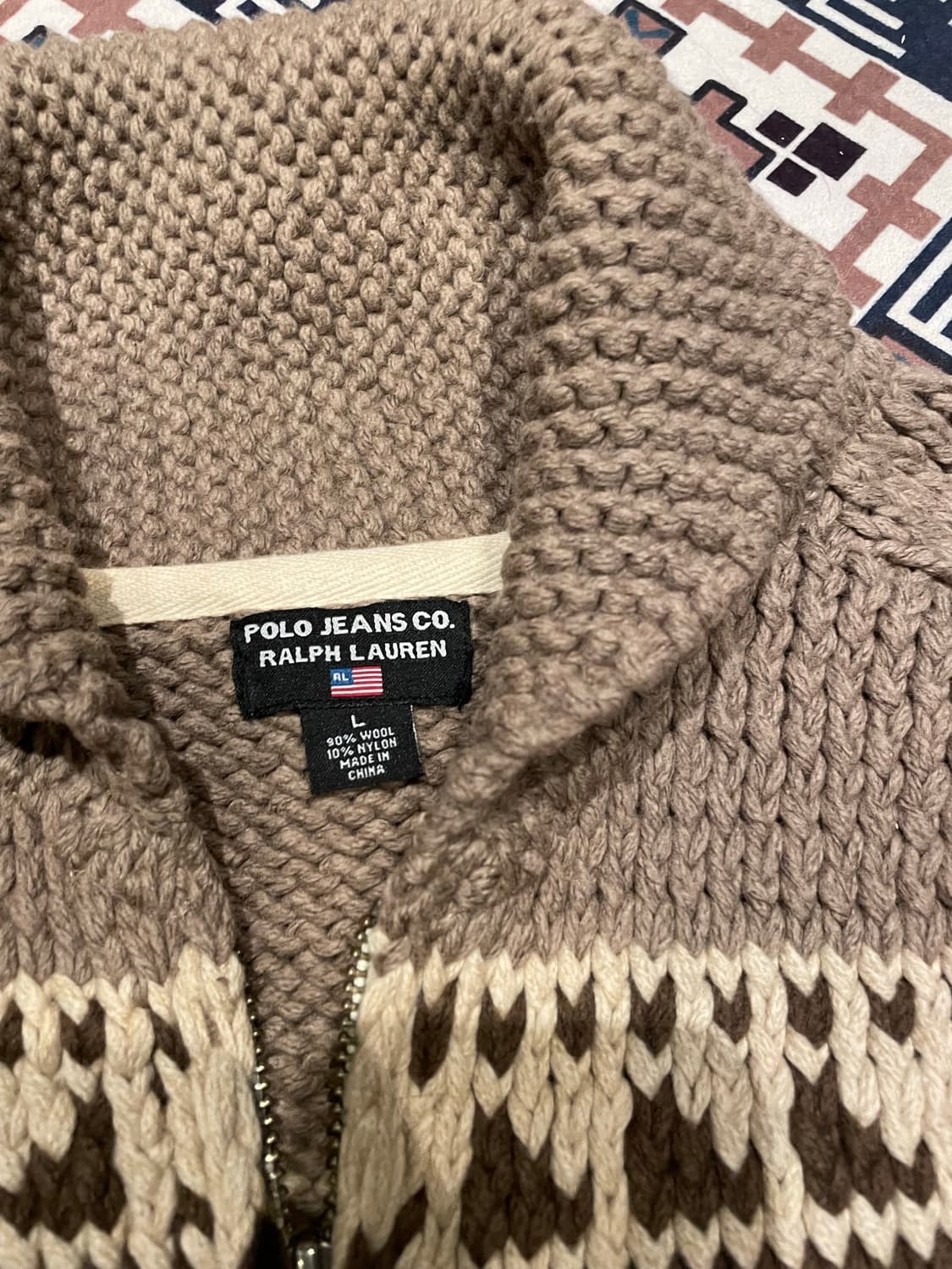 폴로랄프로렌 성조기 코위찬 상품이미지3