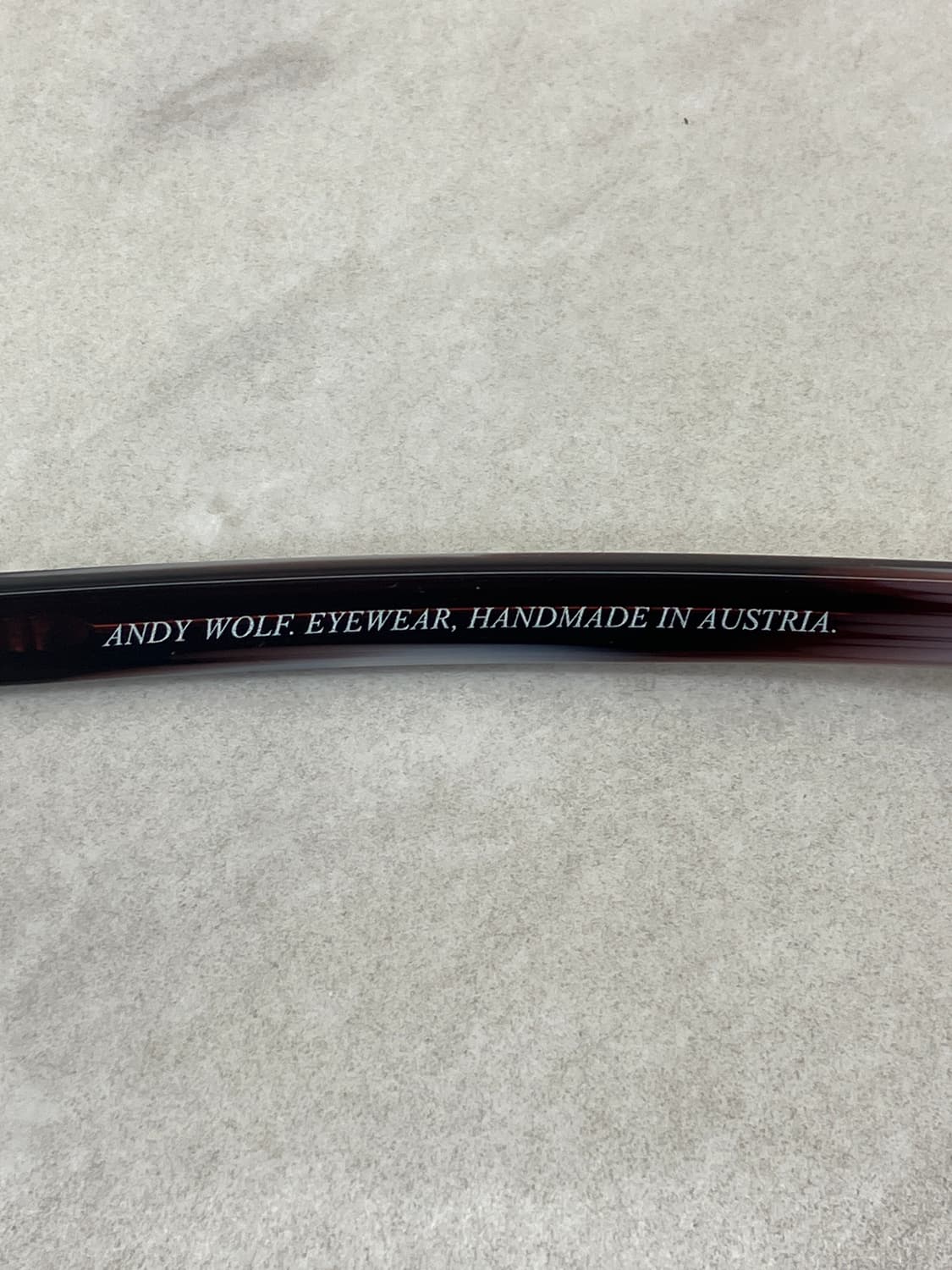앤디 울프 Andy wolf 믹스브라운 오벌 뿔테 수제 안경 상품이미지8