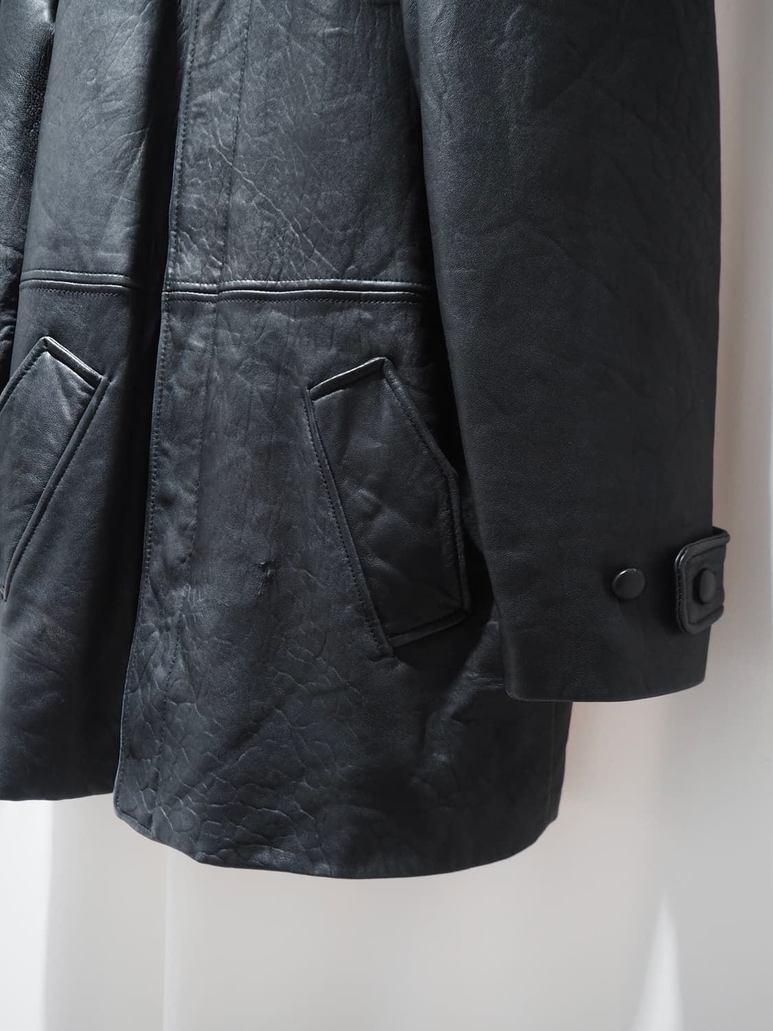 vintage sheepskin car coat  상품이미지4