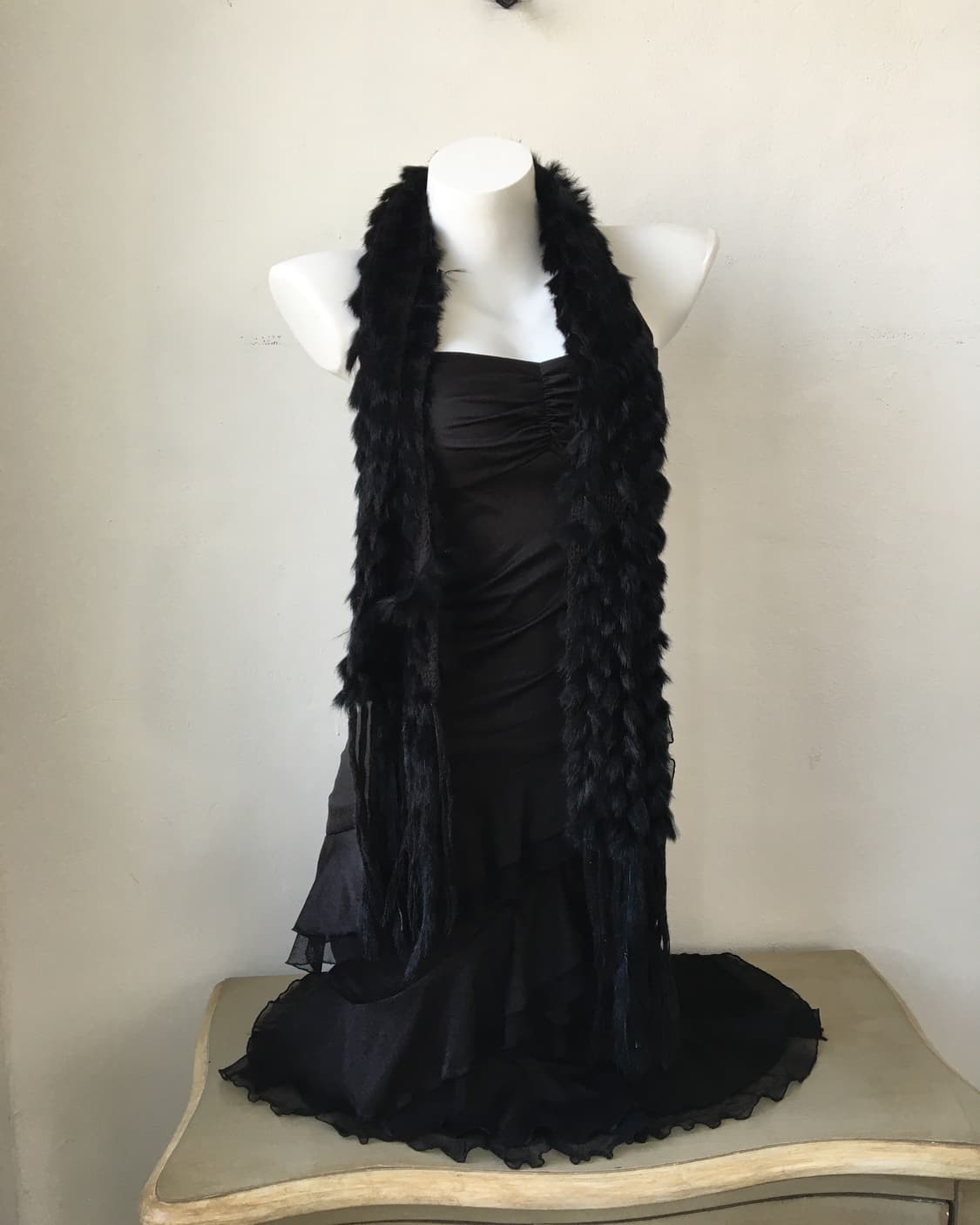  rabbit fur muffler 상품이미지2