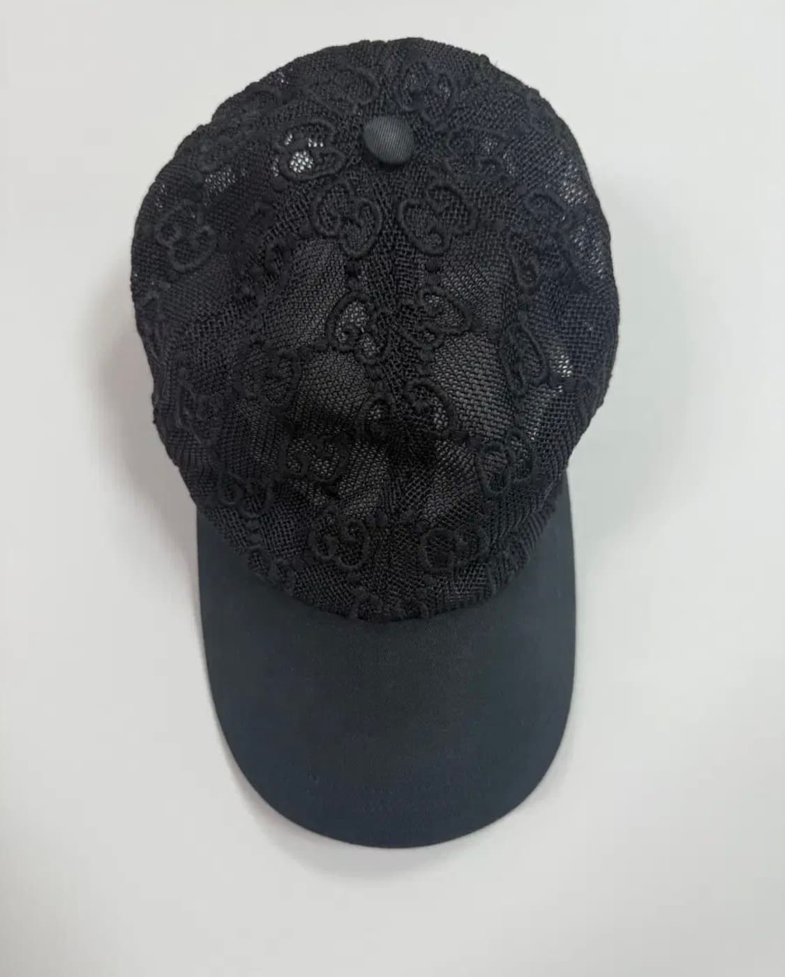 구찌 모자 블랙 중고 gucci  상품이미지1