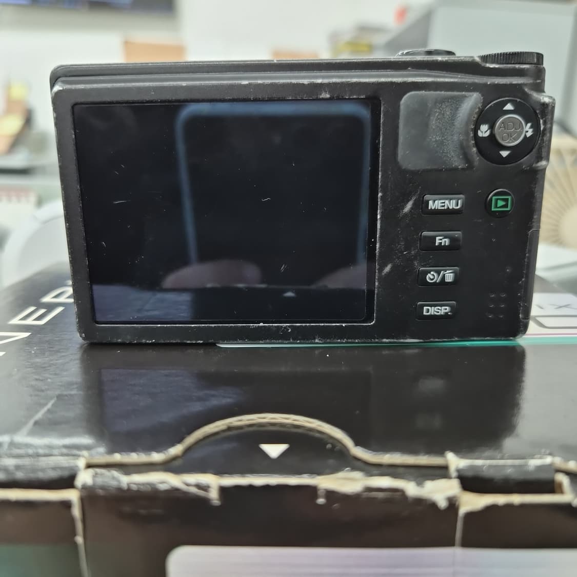 리코 ricoh cx4 블랙 디지털 카메라 디카 부품용 정크품 양도 상품이미지3