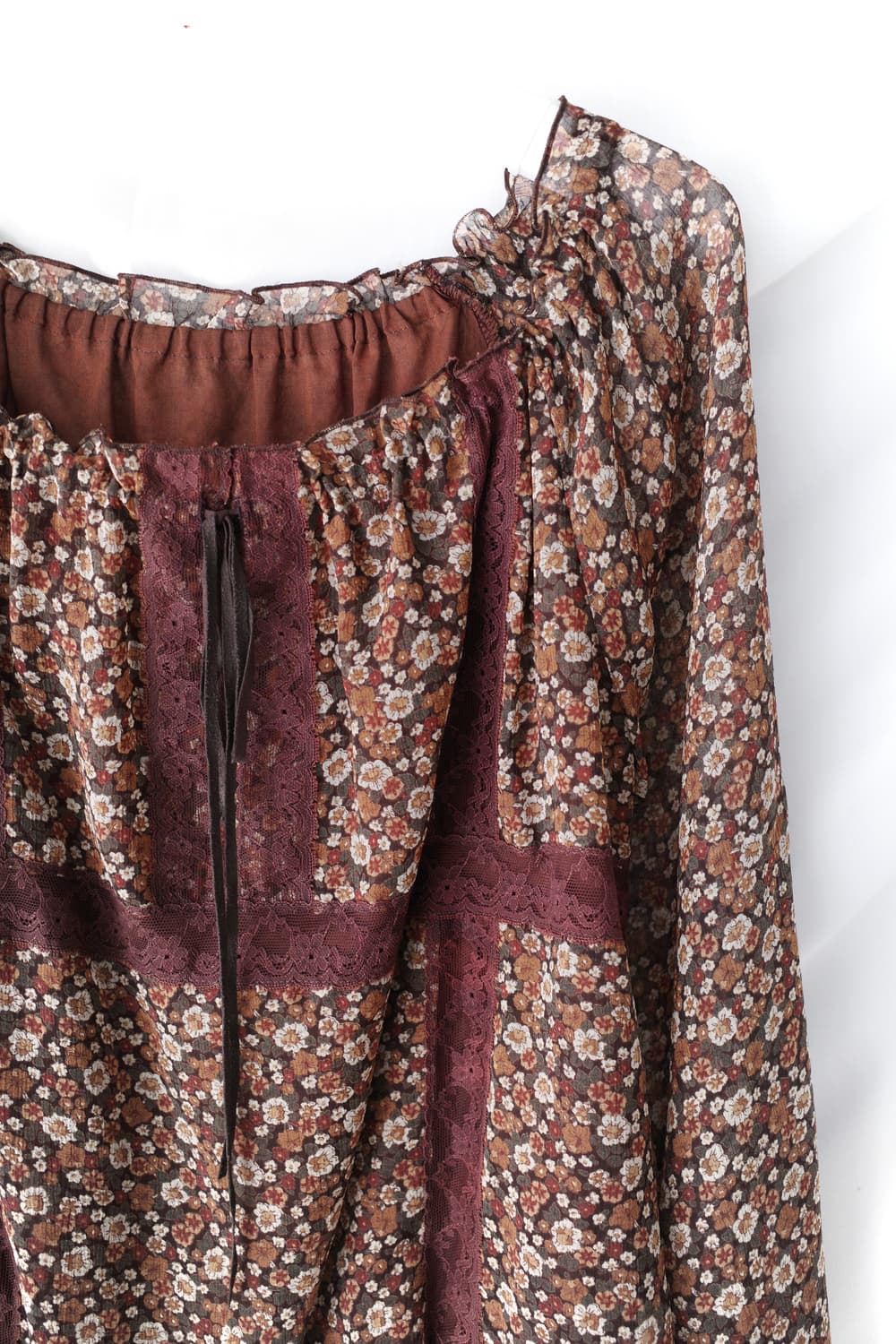 lace flower blouse 상품이미지3