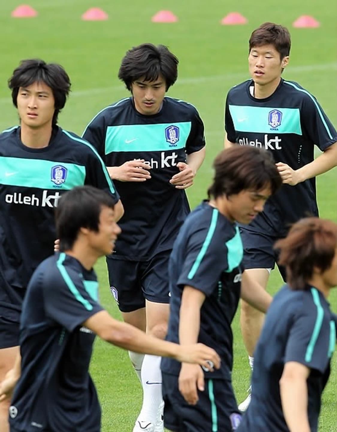 나이키 10-12 국가대표 선수지급용 반팔 유니폼 축구져지 100  상품이미지2