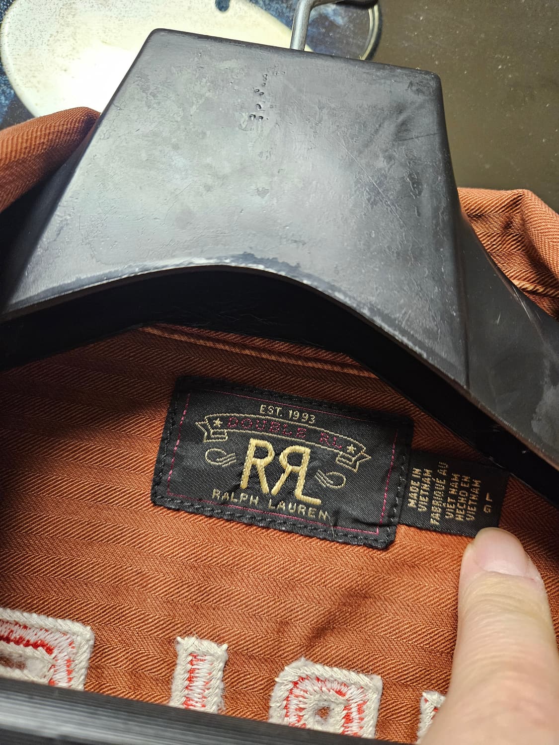 [교환]더블알엘 헤링본 트윌셔츠 26년제품 상품이미지3