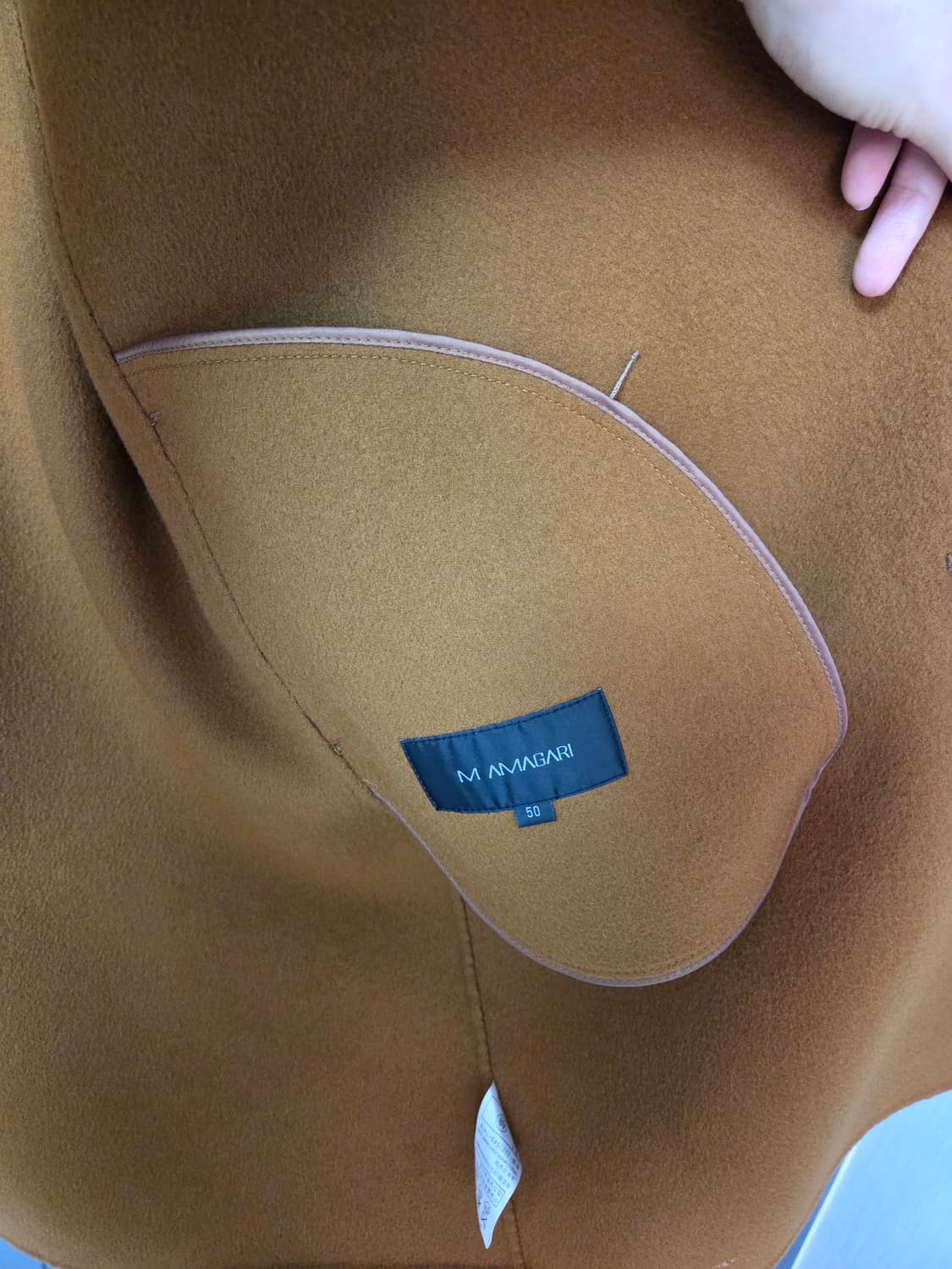 마마가리 100% 울 코트 105사이즈 판매합니다.
 상품이미지5