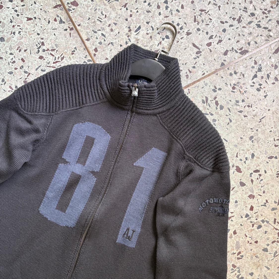 알마니 진스 81 모터사이클 집업 상품이미지8