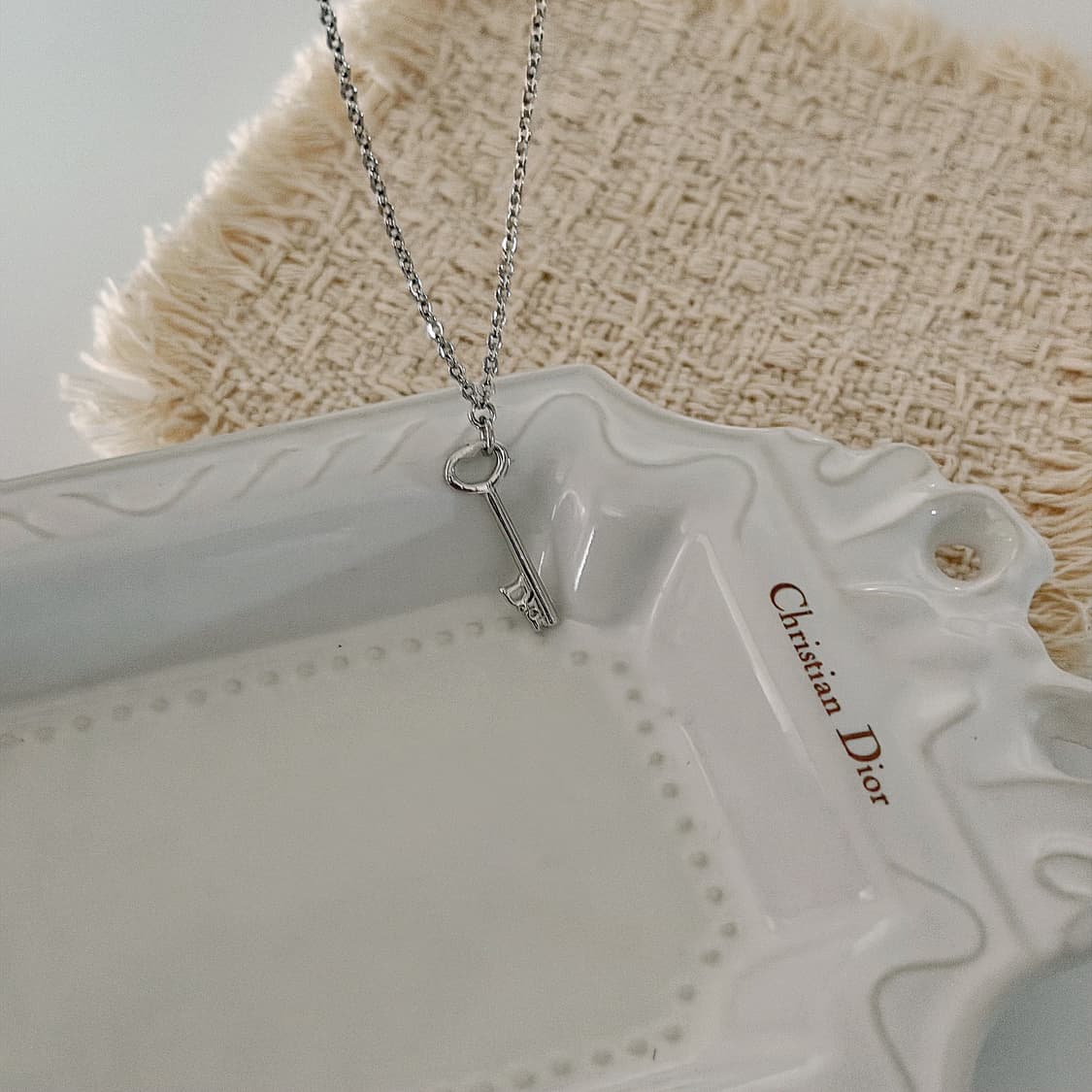 빈티지 디올 열쇠 로고 목걸이 상품이미지2