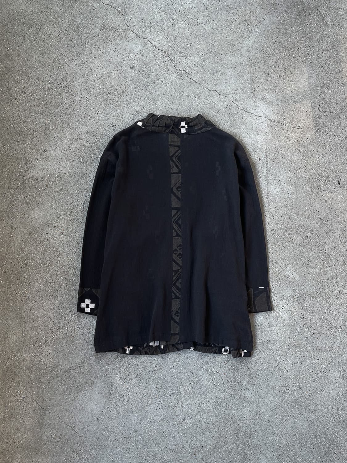 Linen Ethnic Wood Button Shirt 0278 상품이미지6