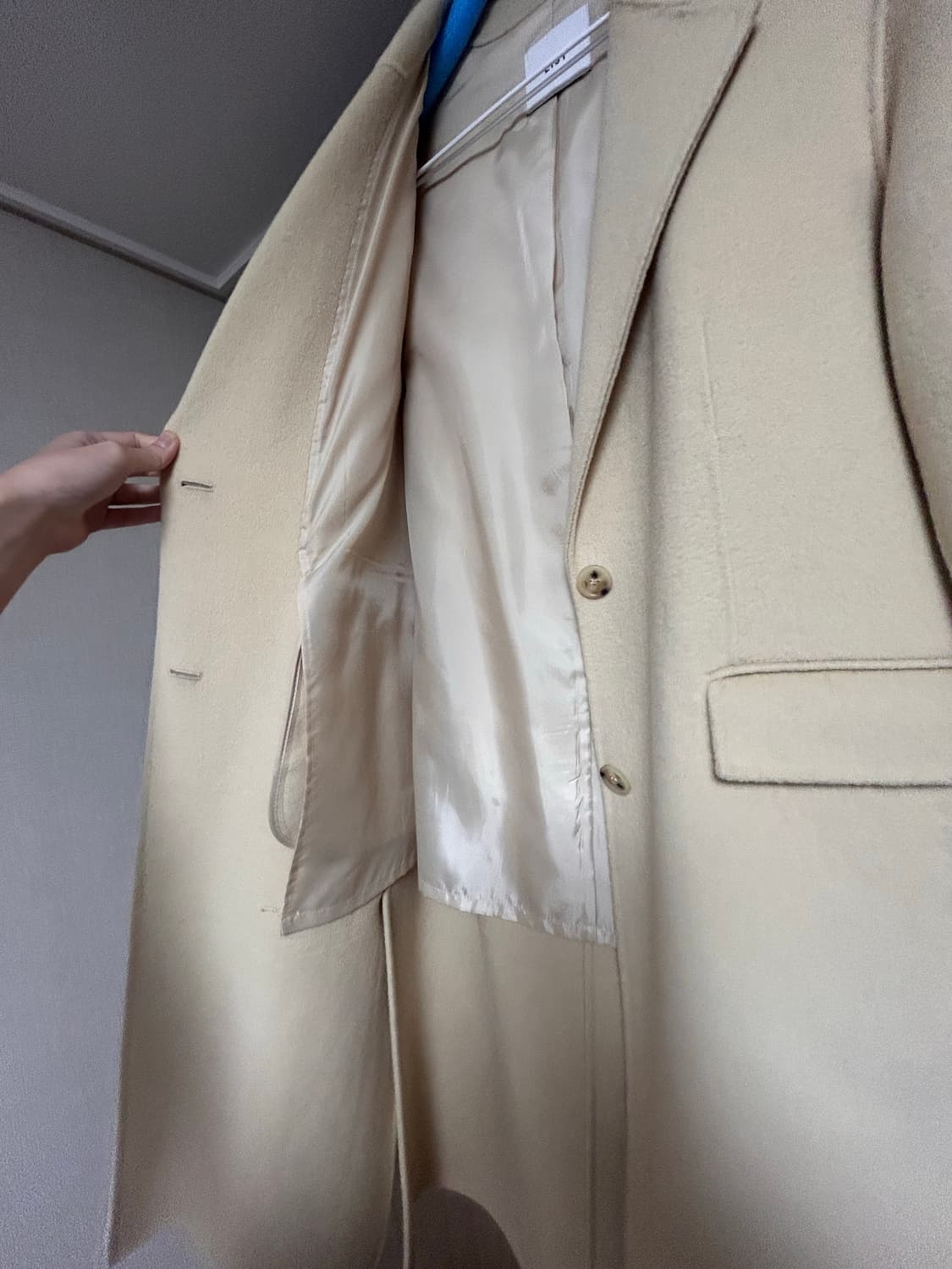 LIST 아이보리 코트 상품이미지2