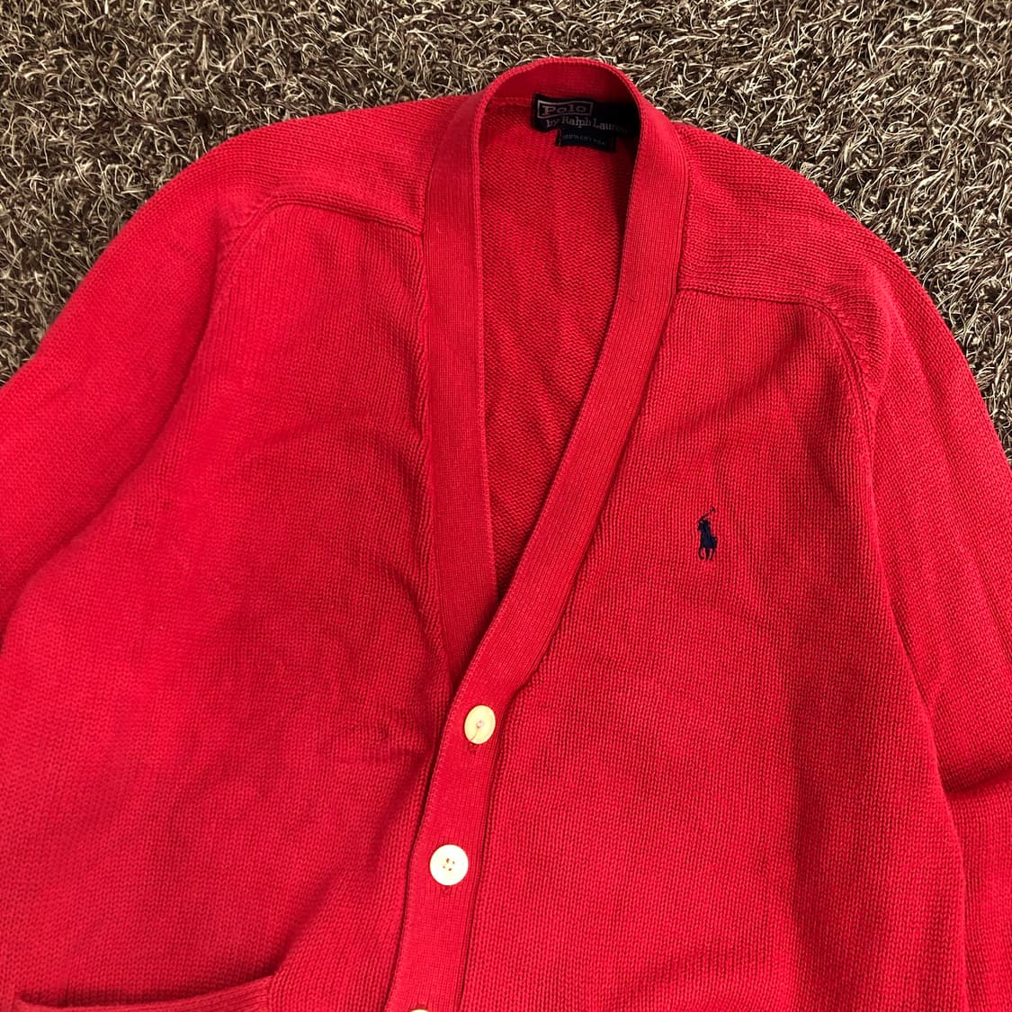폴로 랄프로렌 90s 코튼 가디건 상품이미지2