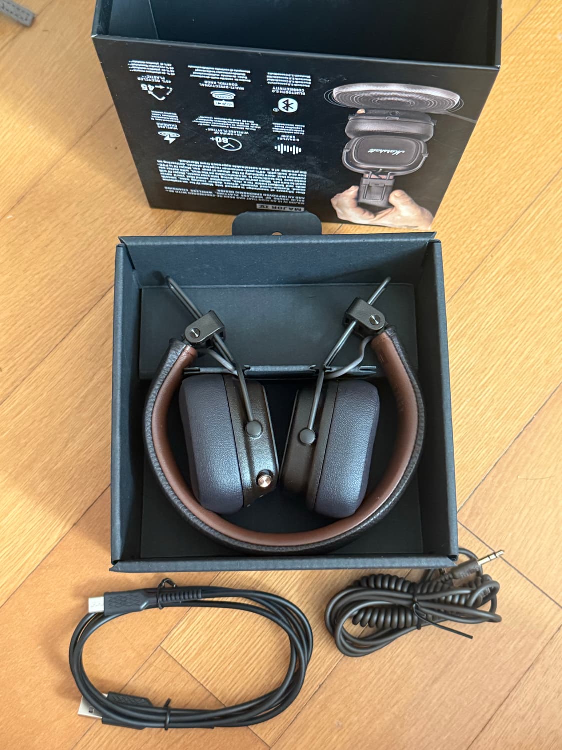 마샬 메이저 4 풀박스 브라운 상품이미지2