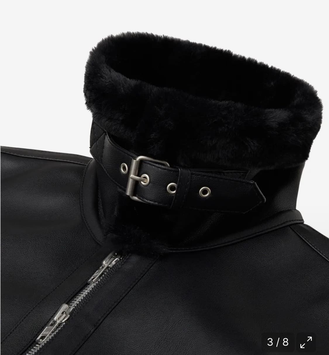 도프제이슨 우먼스 솔리드 무톤 자켓 상품이미지2