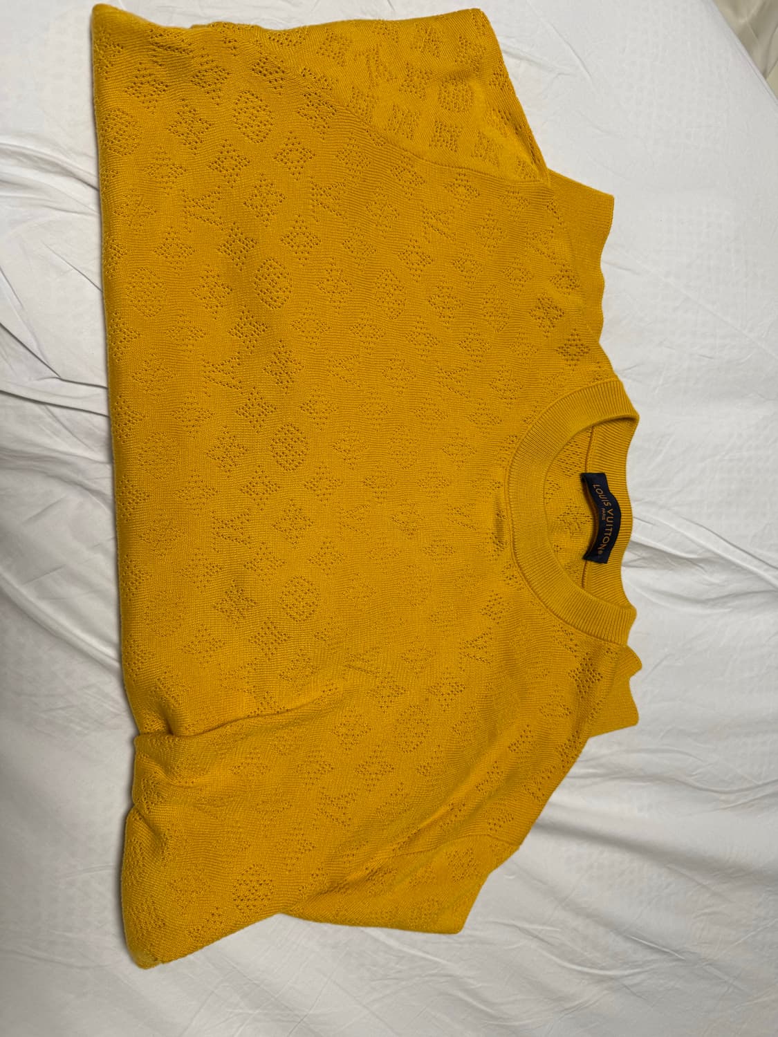 루이비통 니트 옐로우 상품이미지4