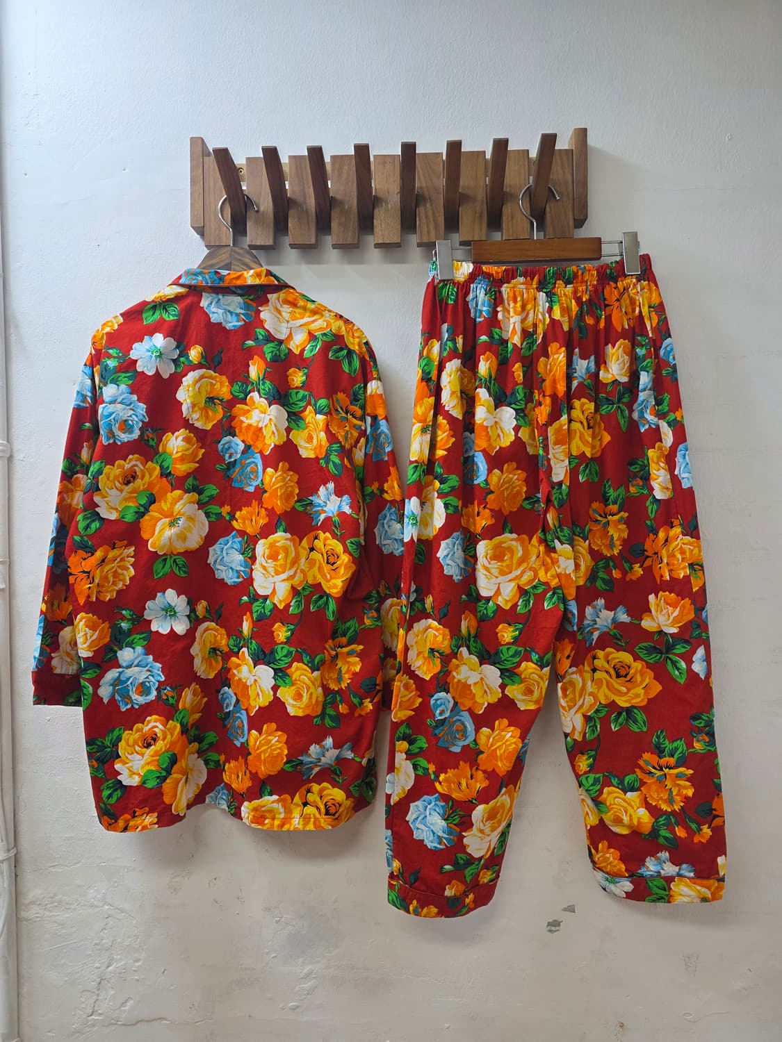 일본빈티지 겐죠플로럴실내복 상품이미지8