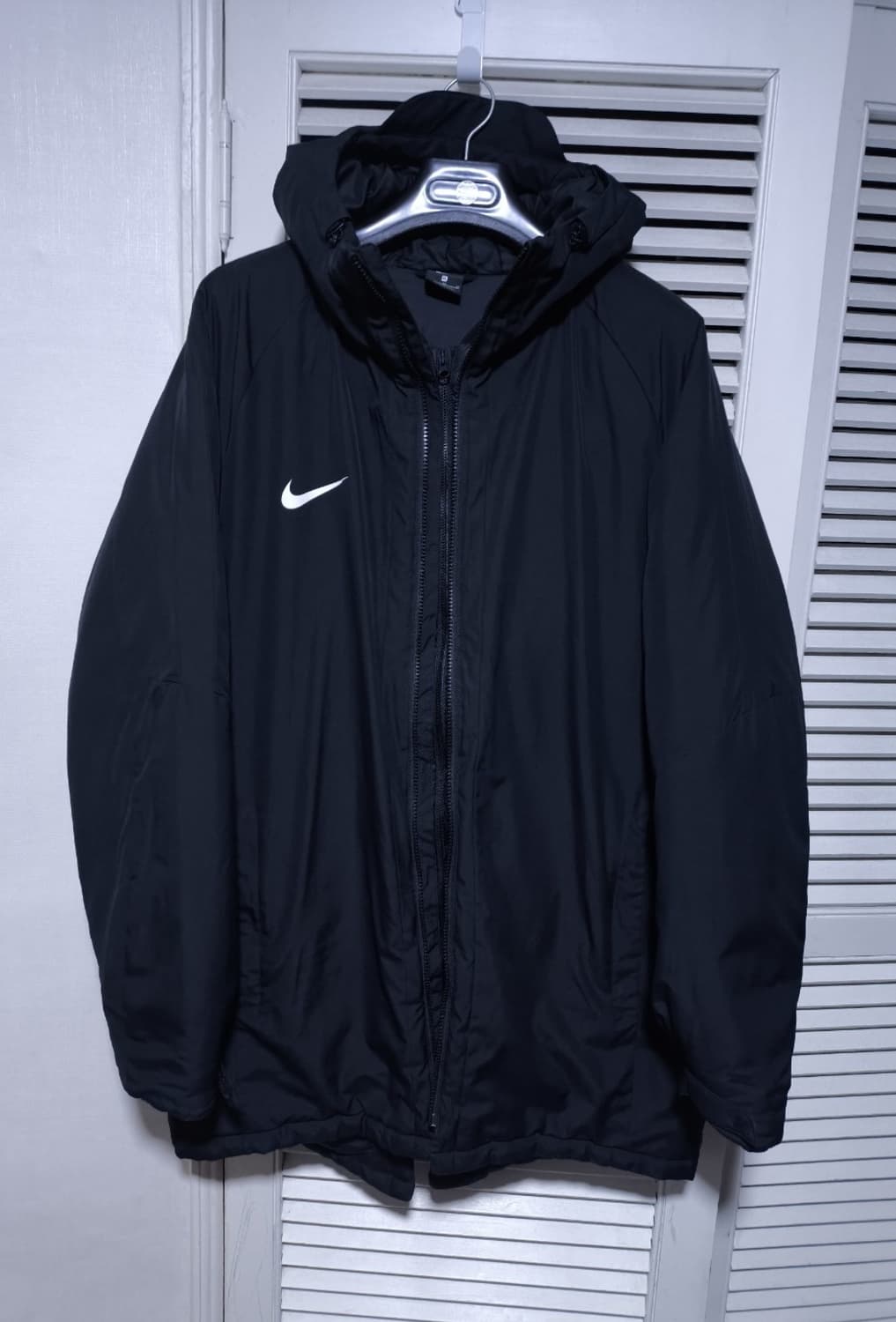 XL 나이키 더블 지퍼 경량패딩 롱후드 상품이미지1