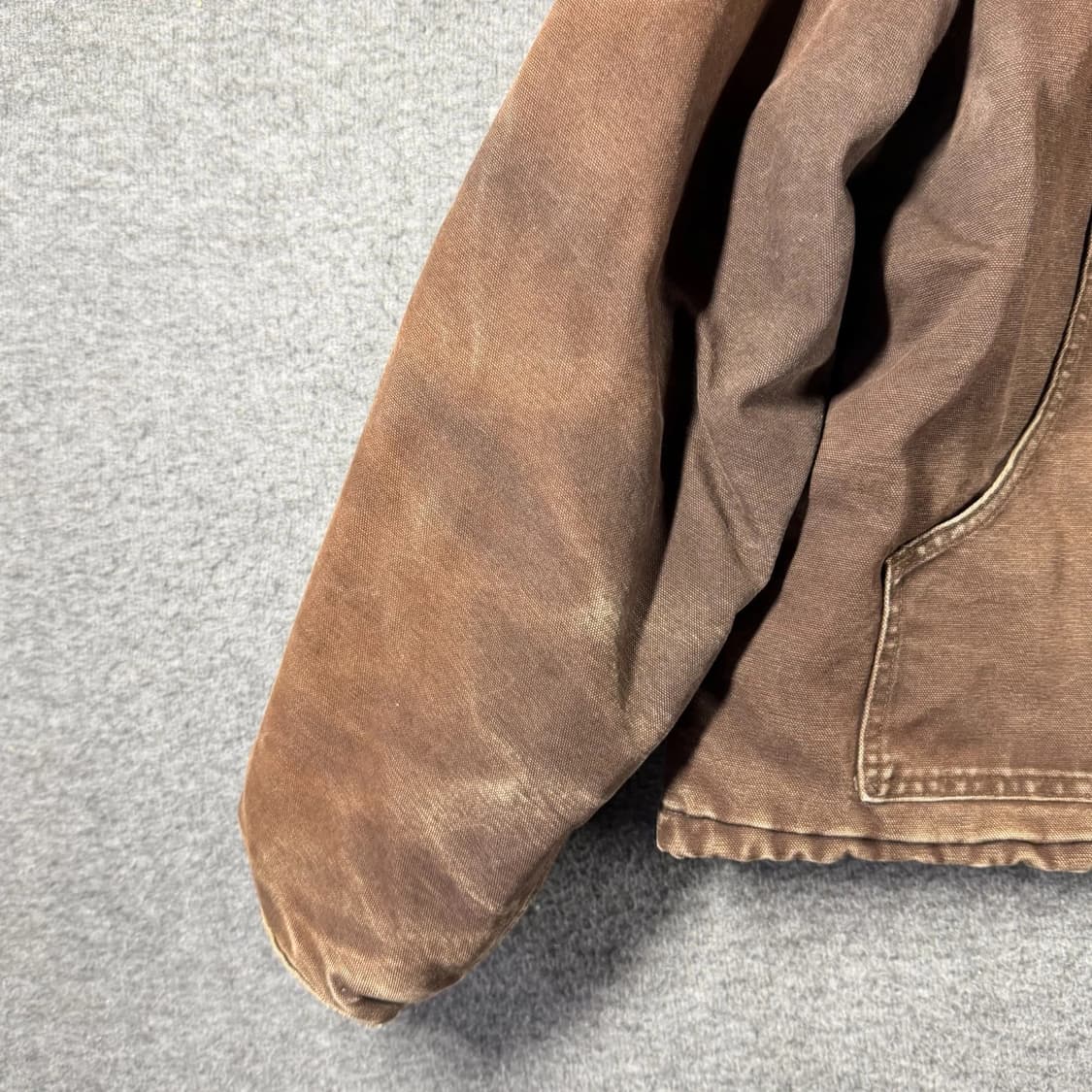 칼하트 J22 디트로이트 자켓 다크 브라운 상품이미지6