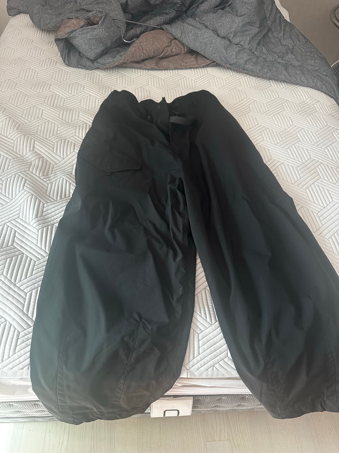 모이프 [AW24]WIDE FLIGHT PANTS / BLACK/2 상품이미지2