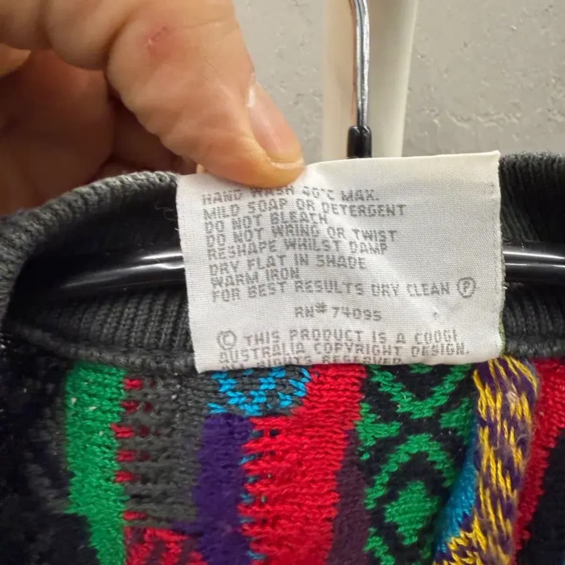 빈티지 쿠지 Coogi 케이블 가디건 SS 상품이미지5