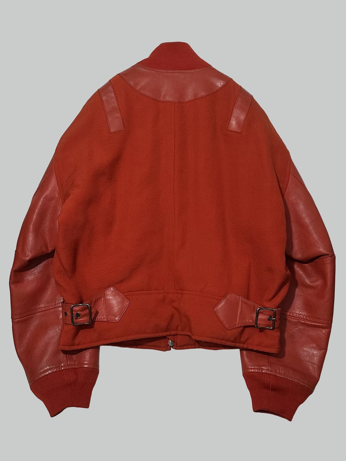 이세이 미야케 레더 봄버 자켓 상품이미지2