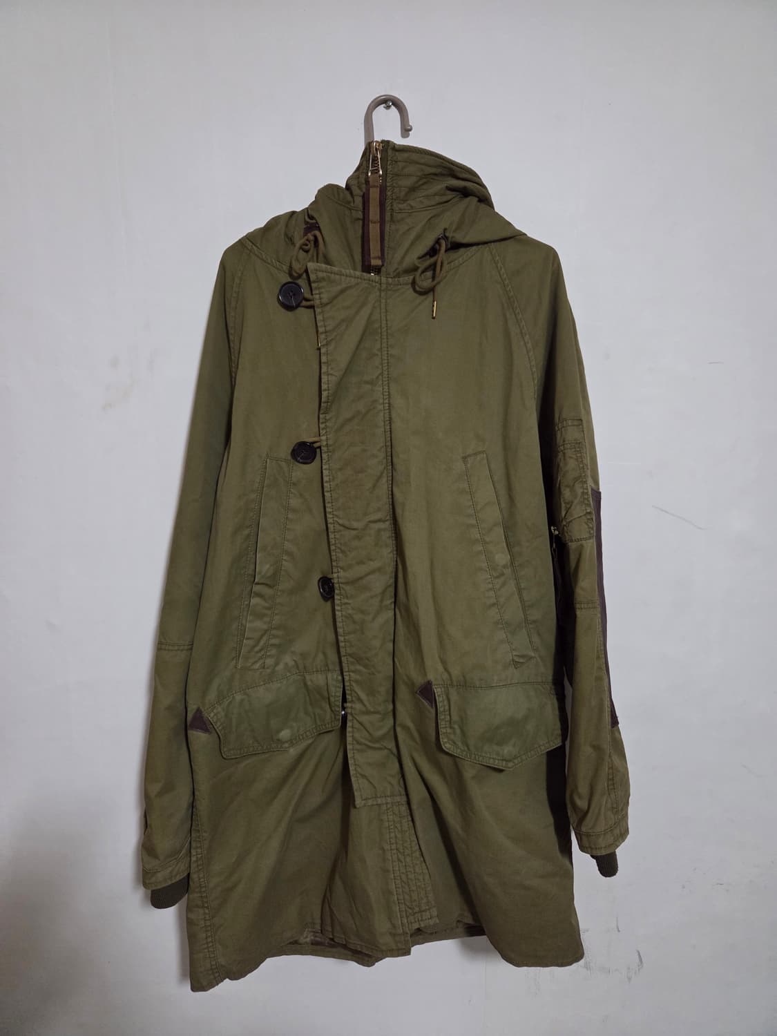 카이아크만 유니섹스 카키 야상 L 상품이미지1