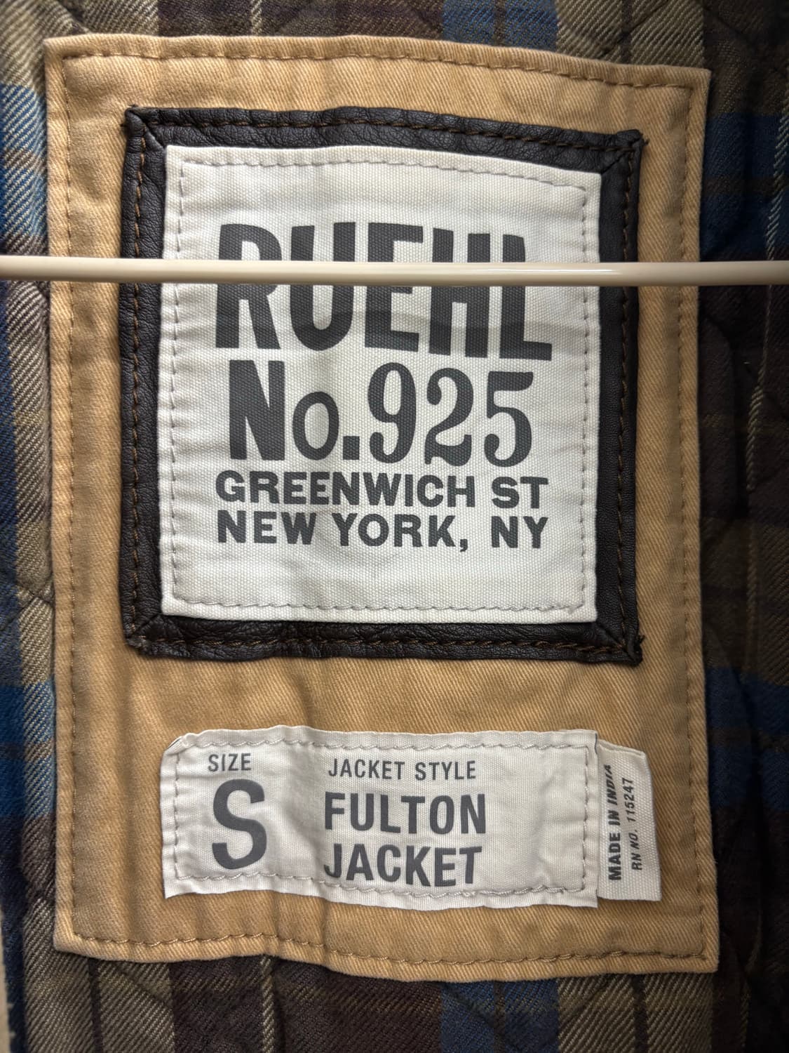 Ruehl No. 925 루엘 fulton 밀리터리 봄버 자켓 상품이미지6