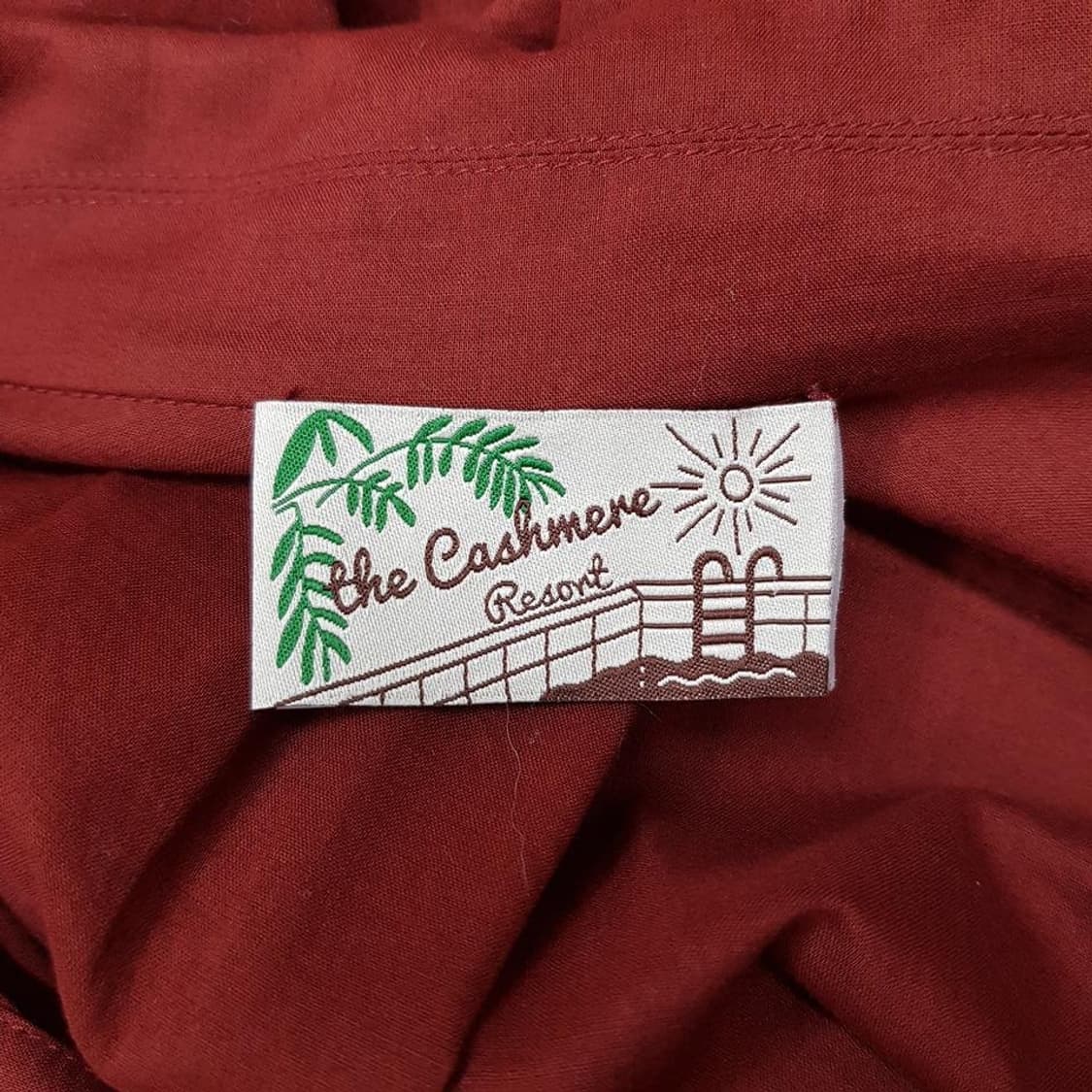 한섬 더캐시미어 루즈핏 셔츠형 롱 원피스 F사이즈 상품이미지6