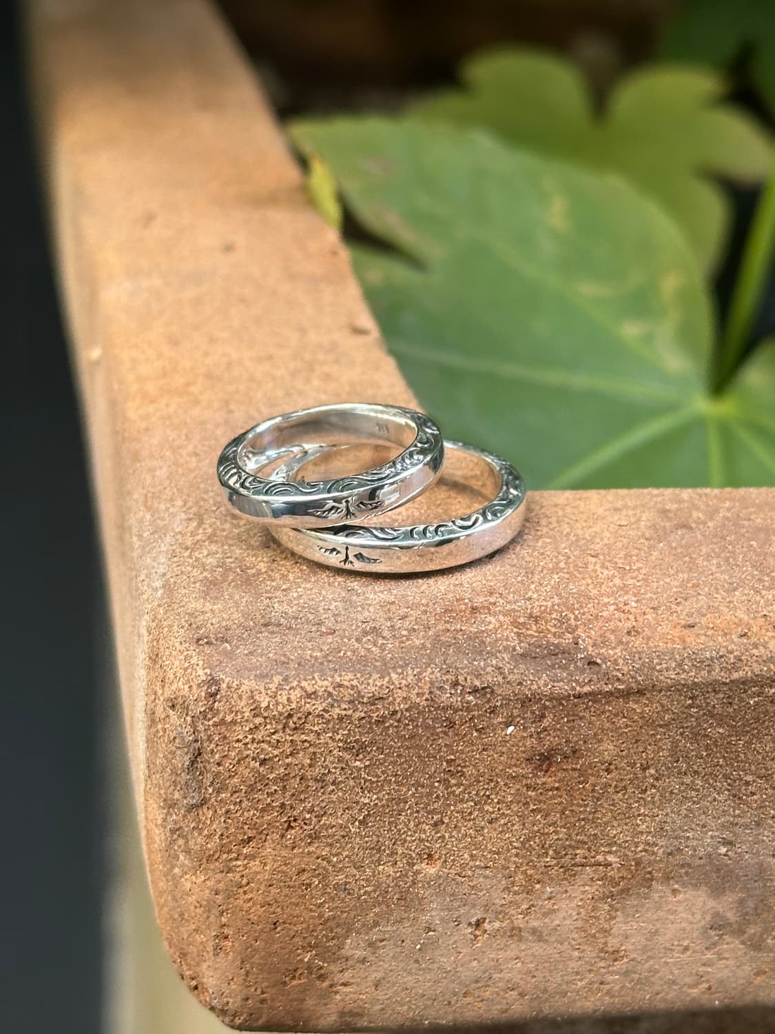 Wings of Tide Band 92Silver Ring 상품이미지7