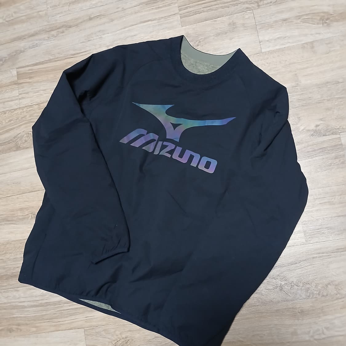 Mizuno 미즈노 양면 후리스 웜업 맨투맨 상품이미지3